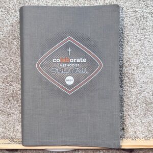 Colaborate Methodist Student Bible NRSV Grey Hardcover Sparkhouse 2016 Edition